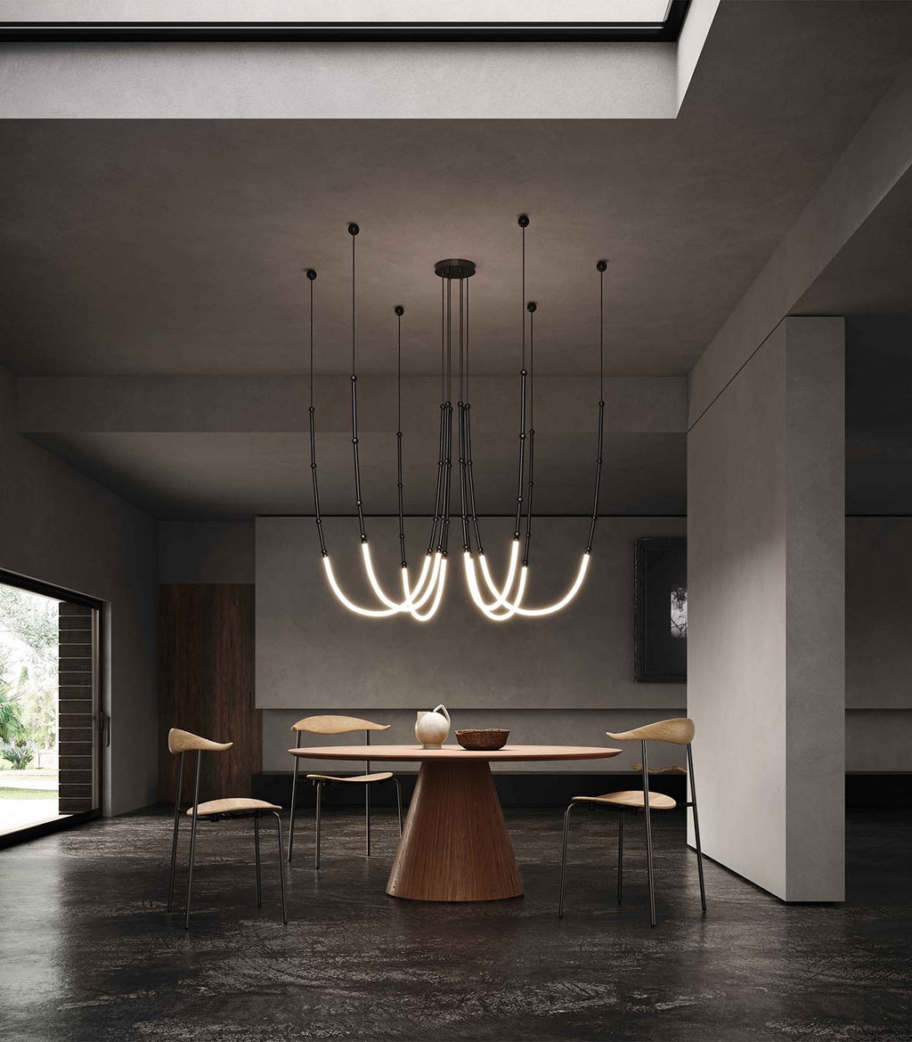 Leda 6lt Pendant Light