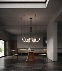 Leda 6lt Pendant Light