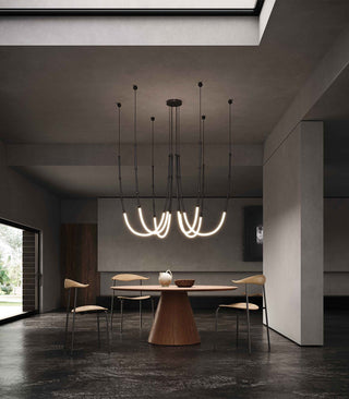 Leda 6lt Pendant Light