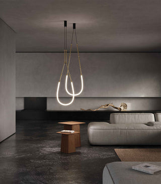 Leda Outdoor Drop Pendant Light