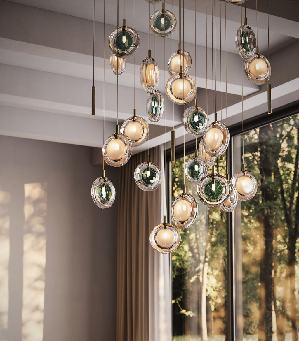 Lens Pendant Light