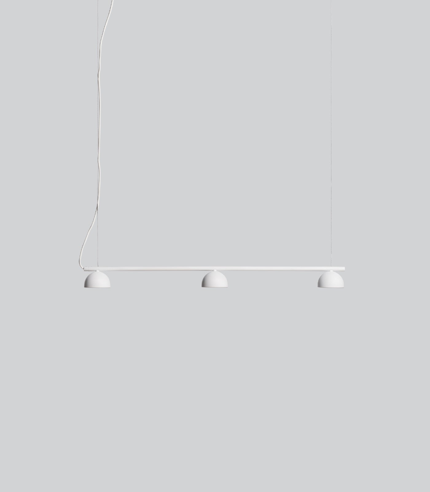 Blush Rail 3lt Pendant Light