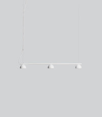 Blush Rail 3lt Pendant Light