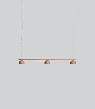 Blush Rail 3lt Pendant Light