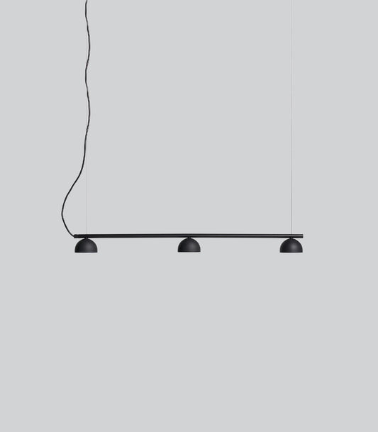 Blush Rail 3lt Pendant Light