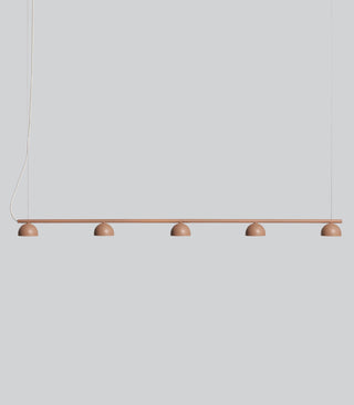 Blush Rail 5lt Pendant Light