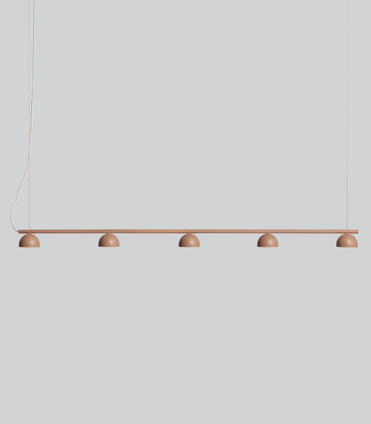 Blush Rail 5lt Pendant Light