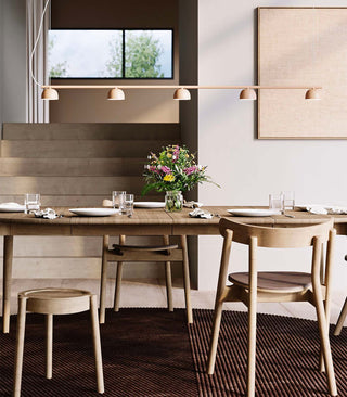 Blush Rail 5lt Pendant Light