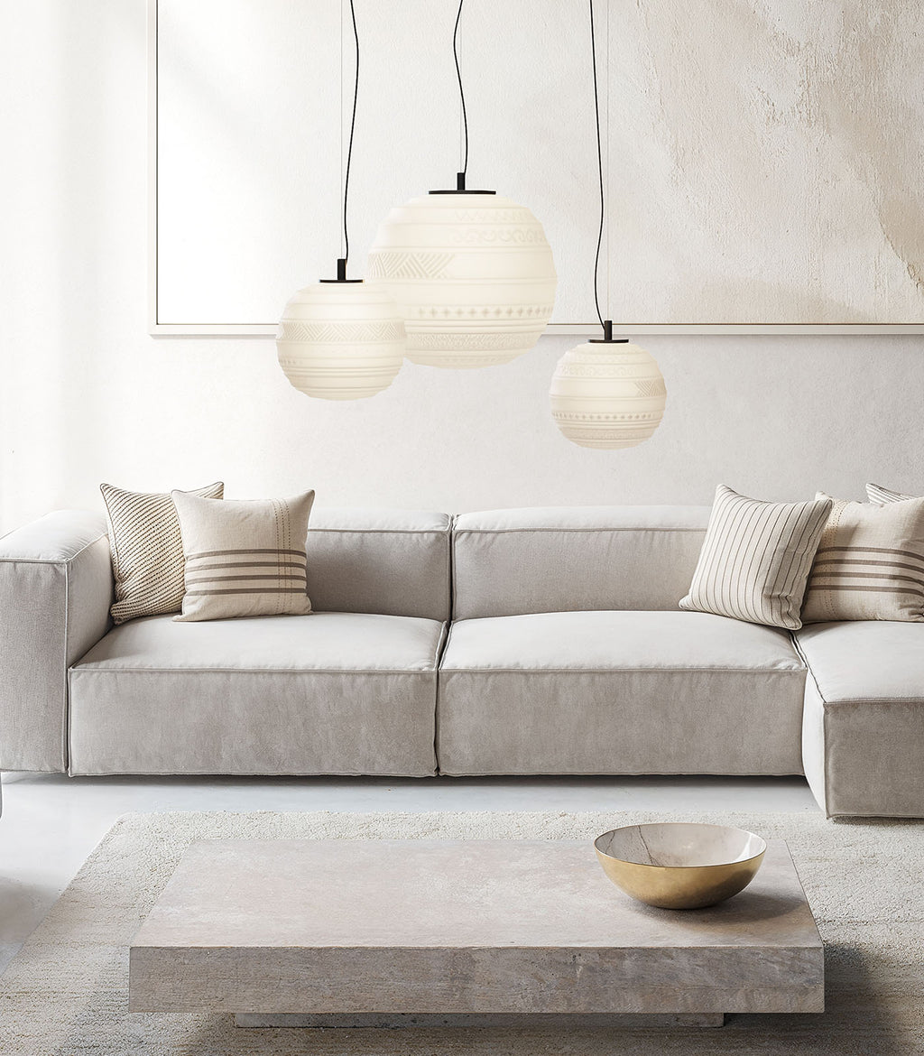 Braille Pendant Light