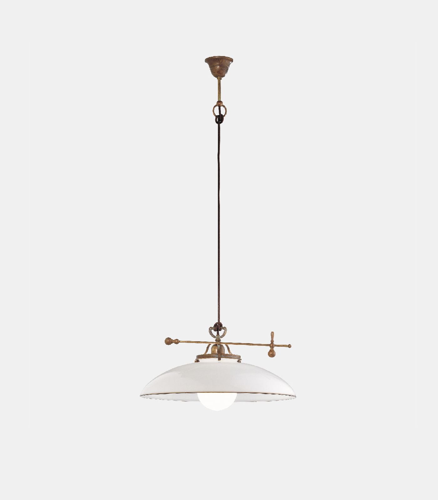 Country Curve Counterweight Pendant Light