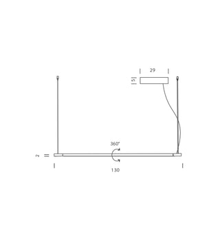 Linescapes Linear Pendant Light