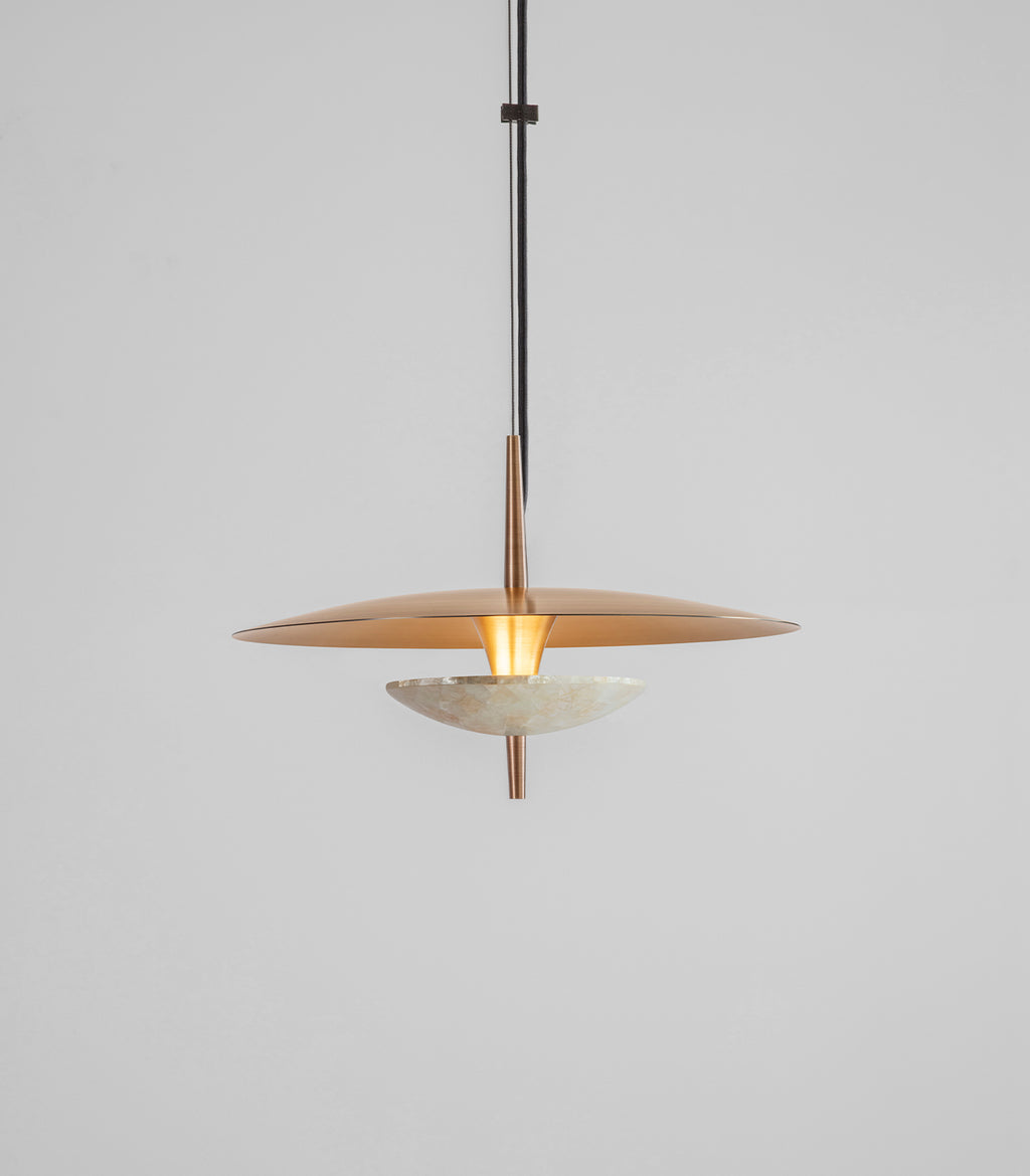 Luna Capiz Pendant Light