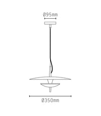 Luna Capiz Pendant Light