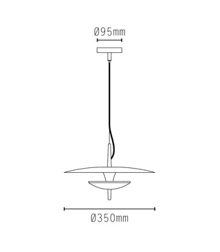 Luna Capiz Pendant Light