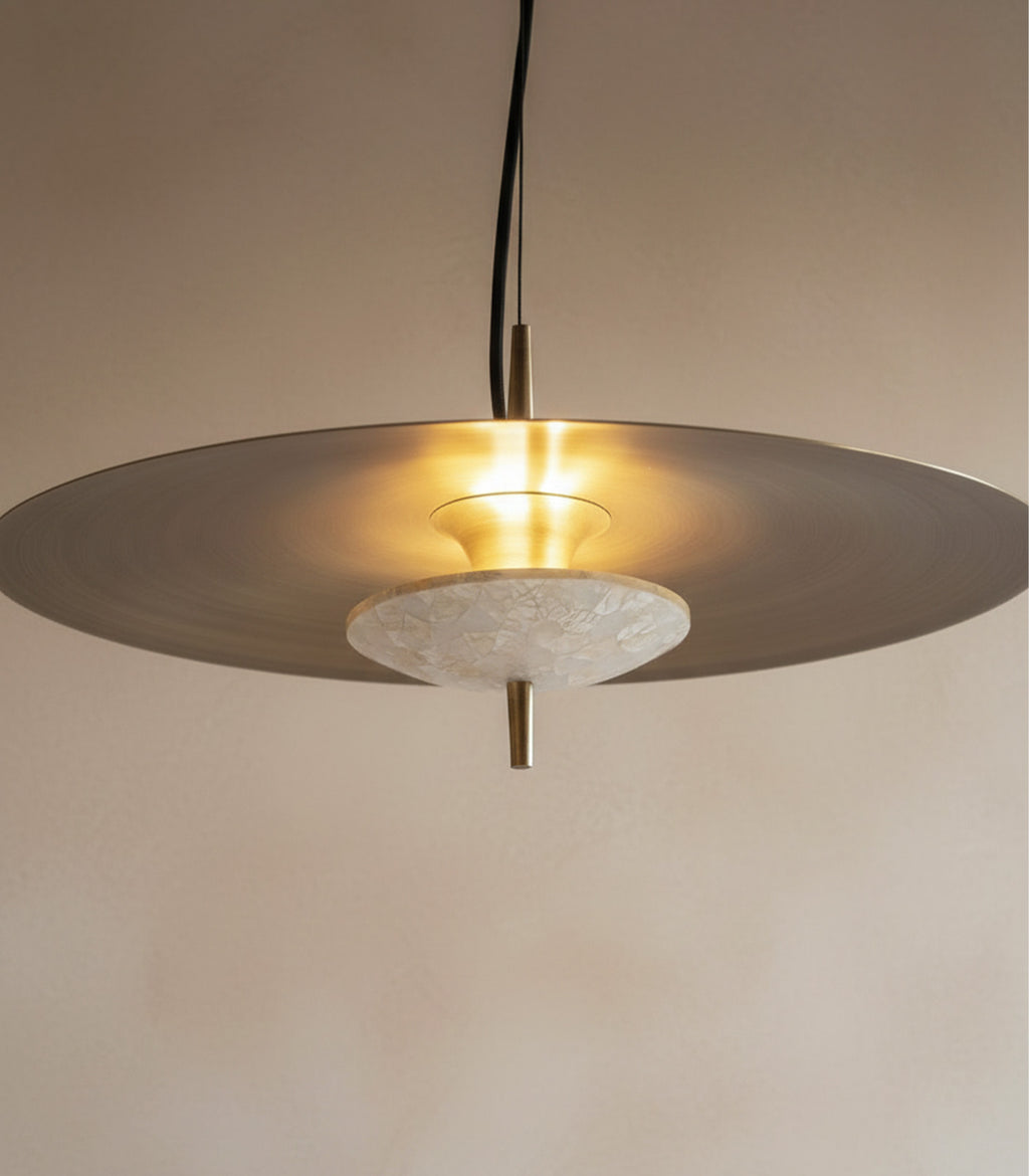Luna Capiz Pendant Light