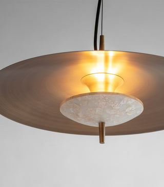 Luna Capiz Pendant Light