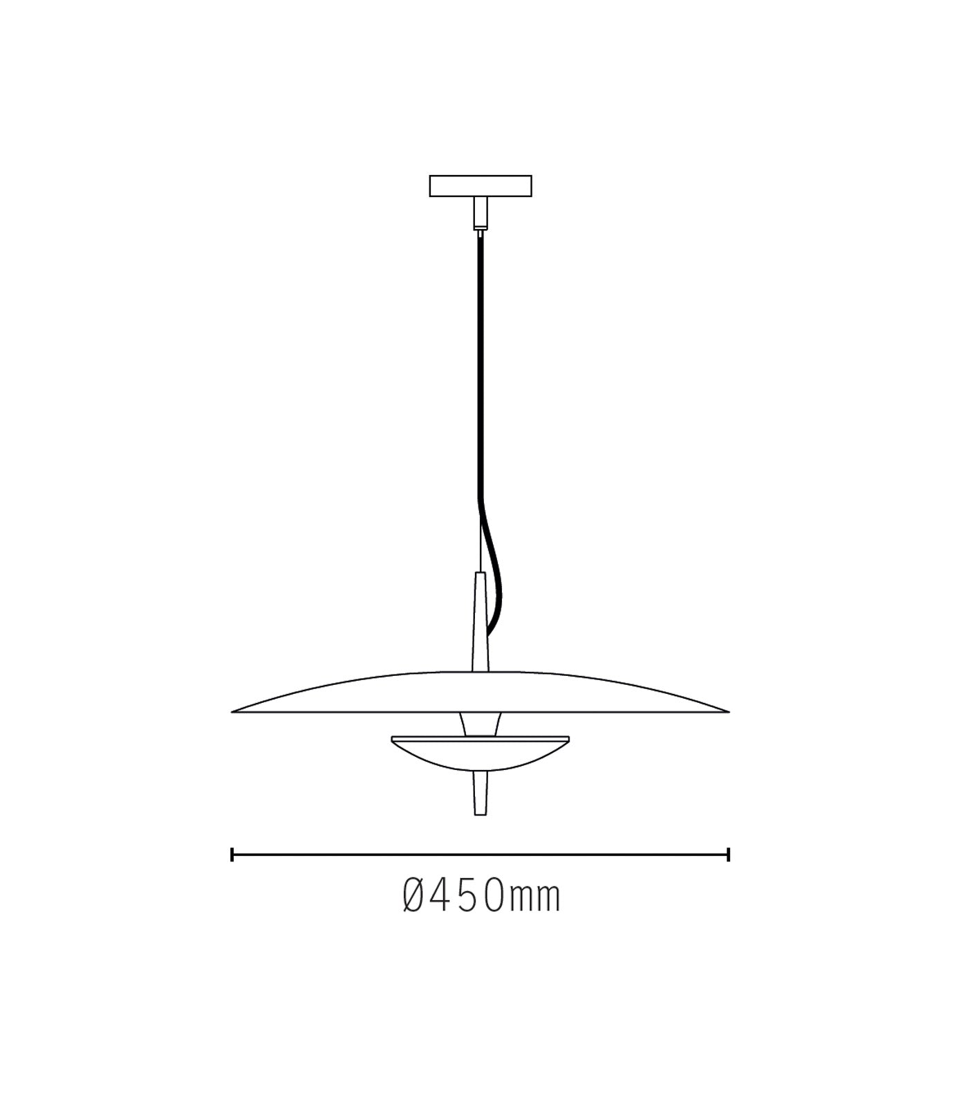 Luna Capiz Pendant Light