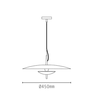 Luna Capiz Pendant Light