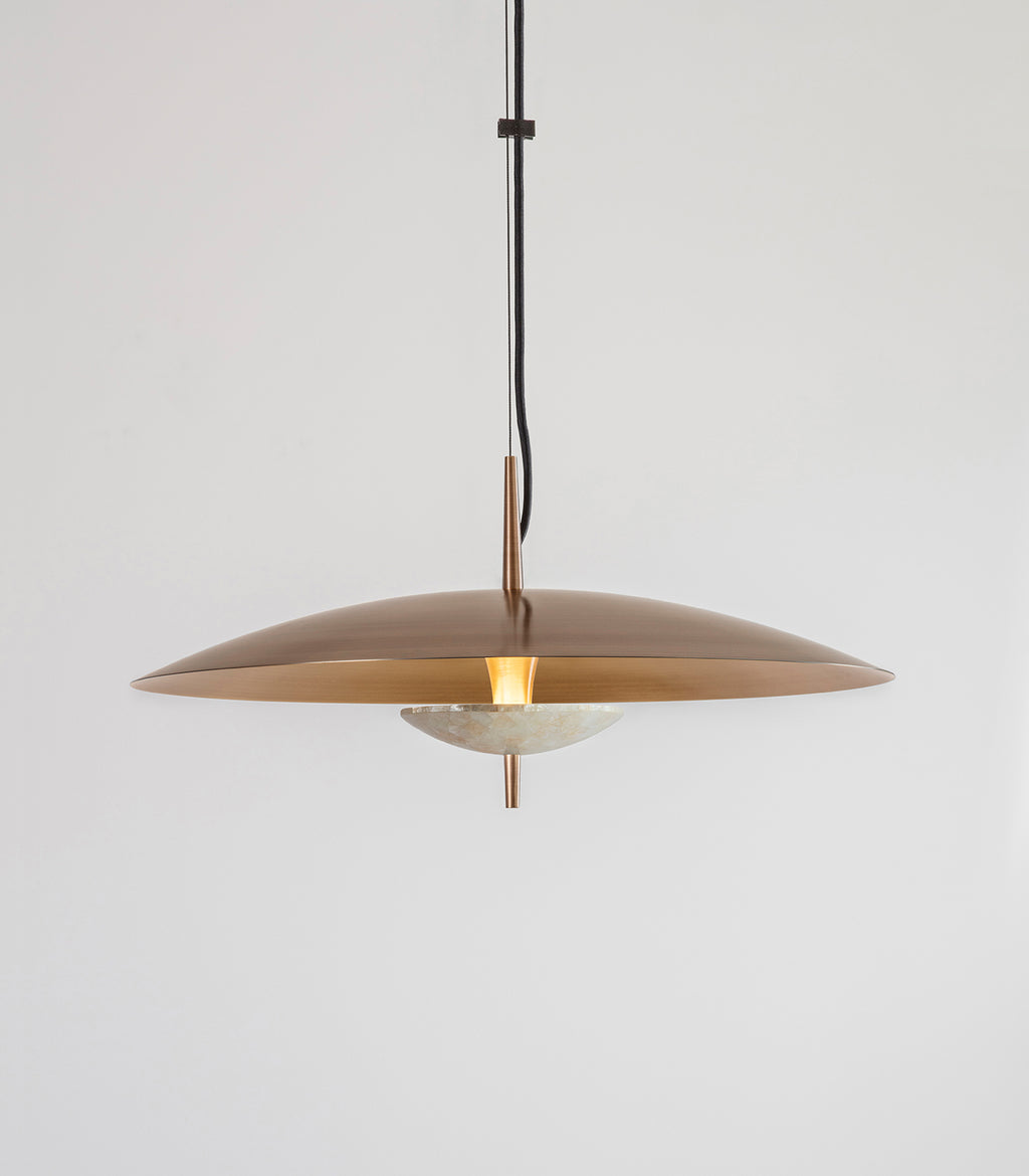 Luna Capiz Pendant Light
