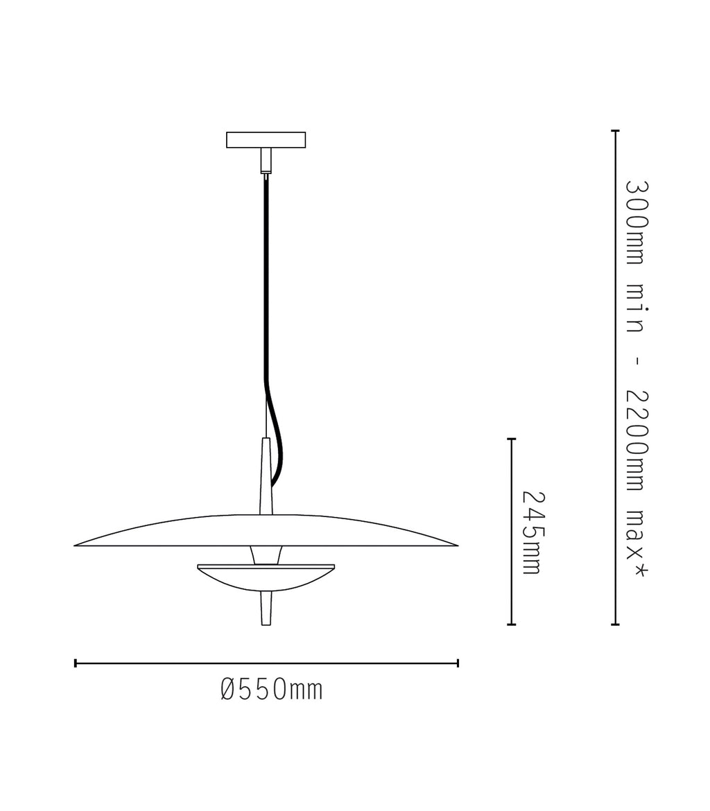 Luna Capiz Pendant Light