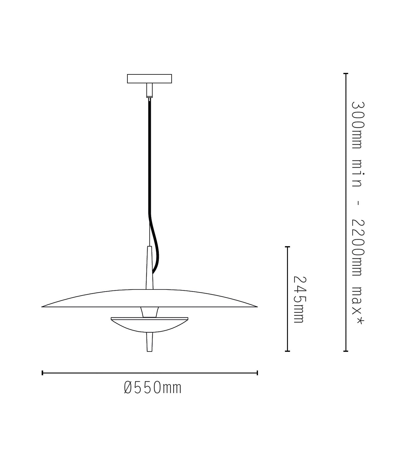 Luna Capiz Pendant Light
