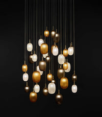 Metamorphosis Gold Pendant Light
