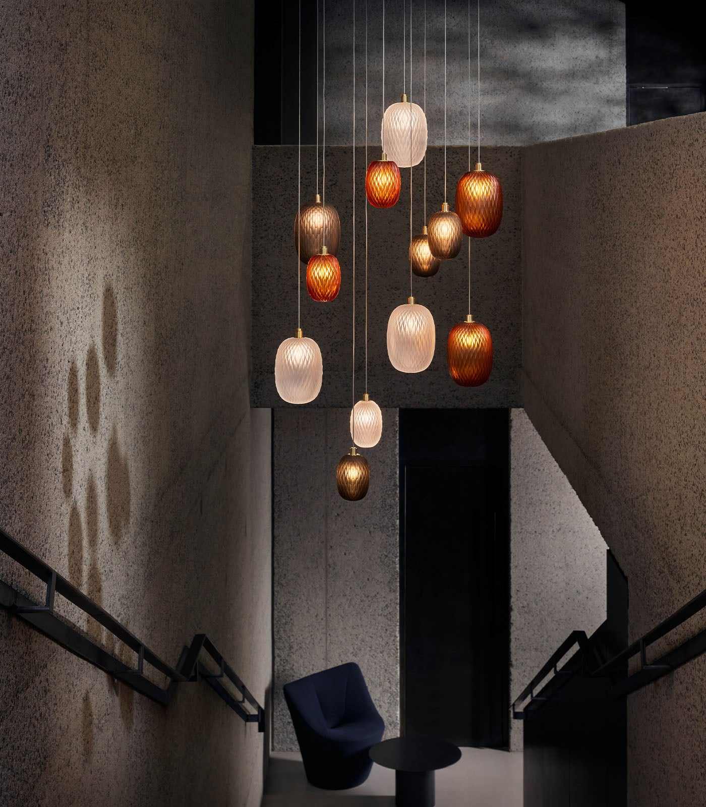 Metamorphosis Gold Pendant Light