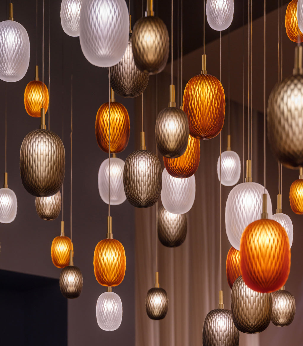 Metamorphosis Gold Pendant Light