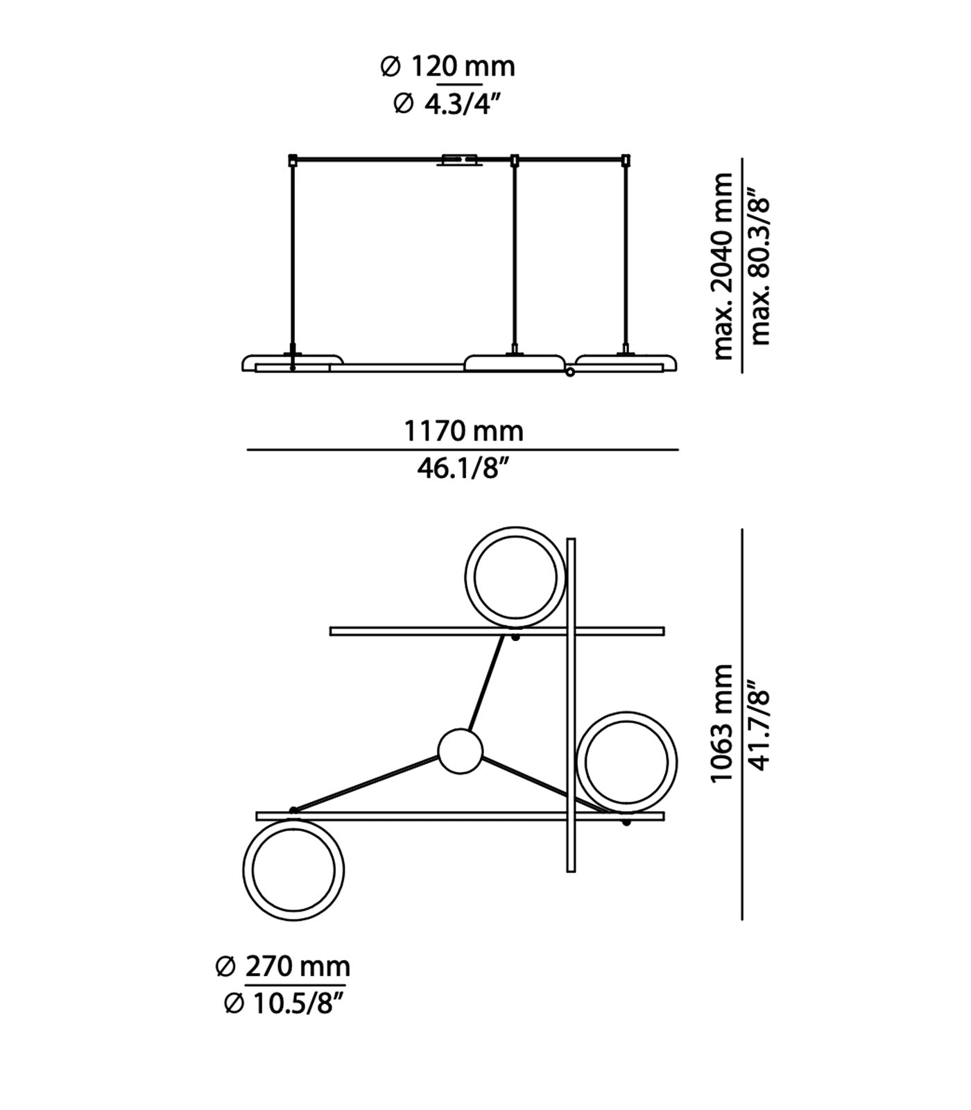 Mood 3lt Pendant Light