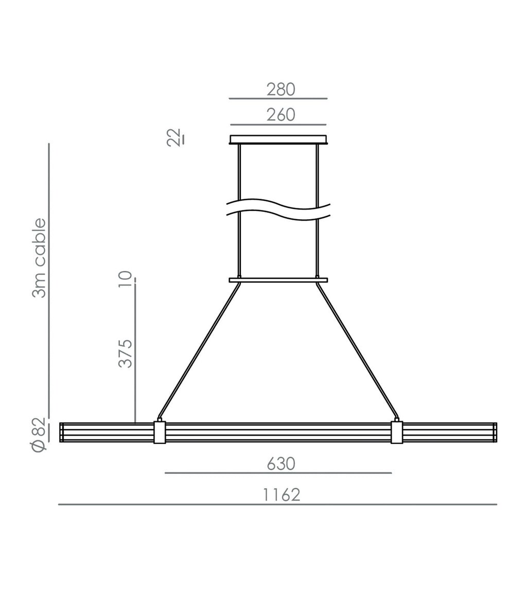 Niro Linear Pendant Light