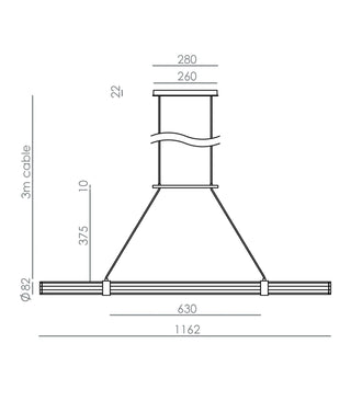 Niro Linear Pendant Light