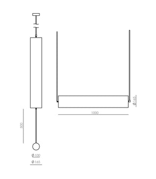 Nooi Vertical Pendant Light