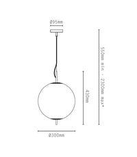 Antique Brass / Wire Suspension - Additional Image