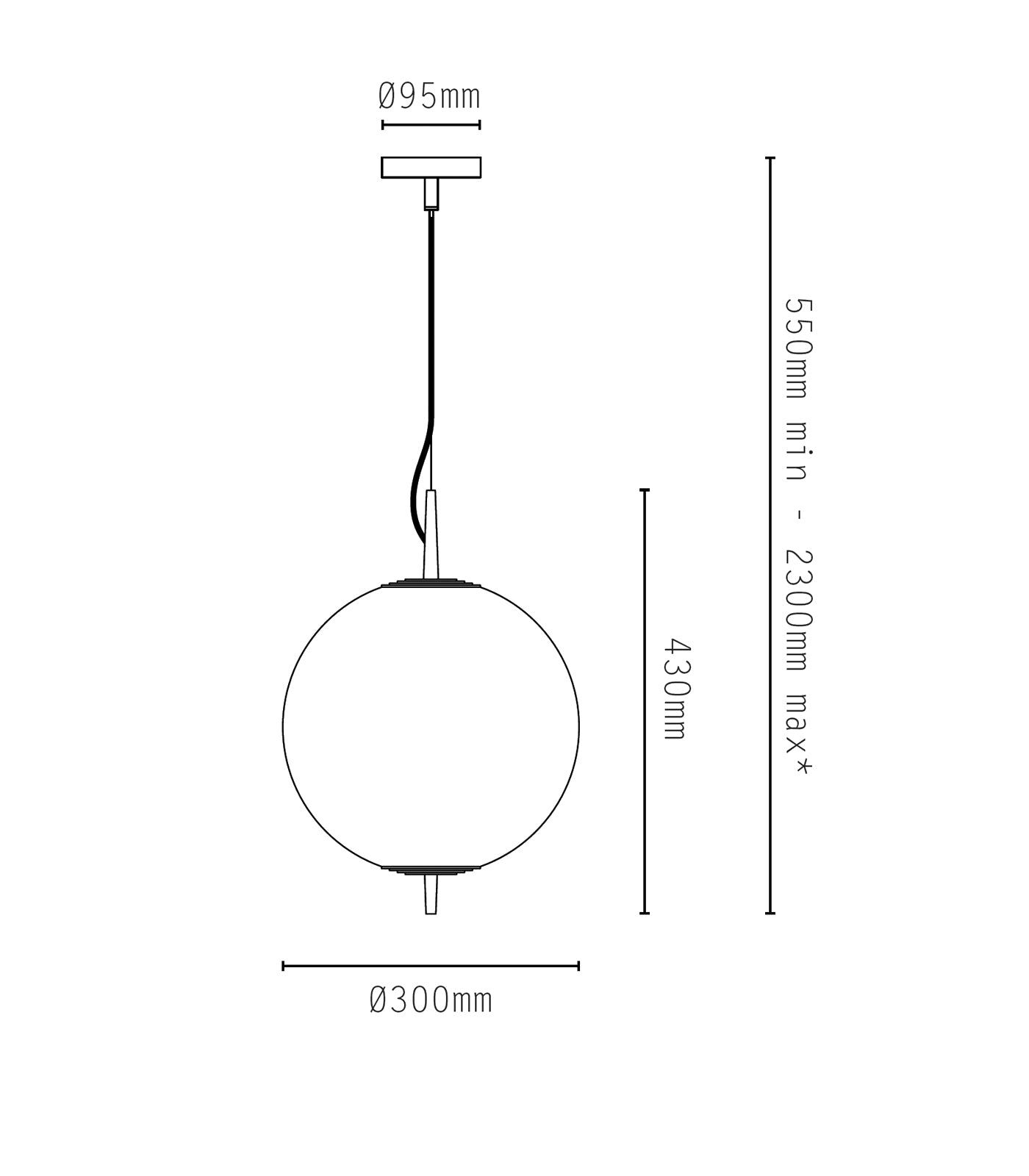 Nova Globe Pendant Light