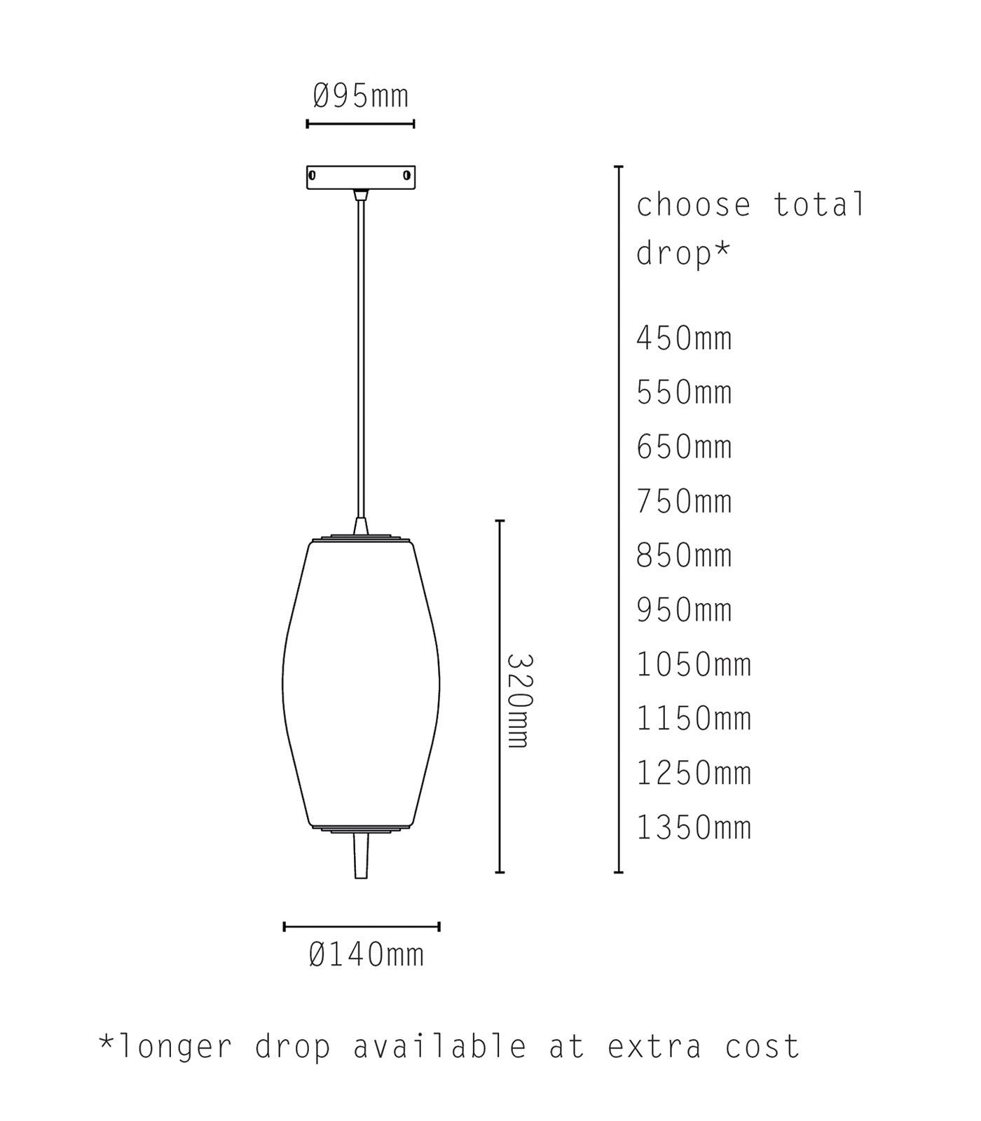 Nova Slim Pendant Light
