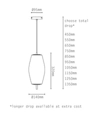 Nova Slim Pendant Light