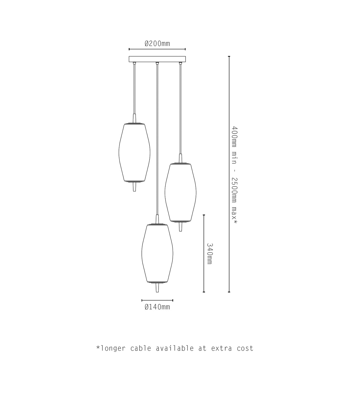Nova Slim Pendant Light