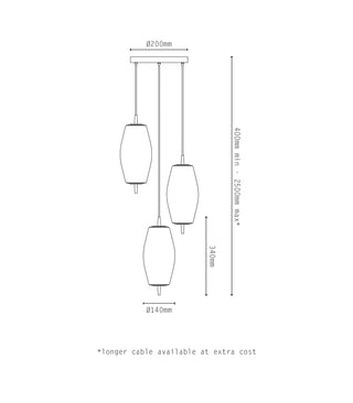 Nova Slim Pendant Light