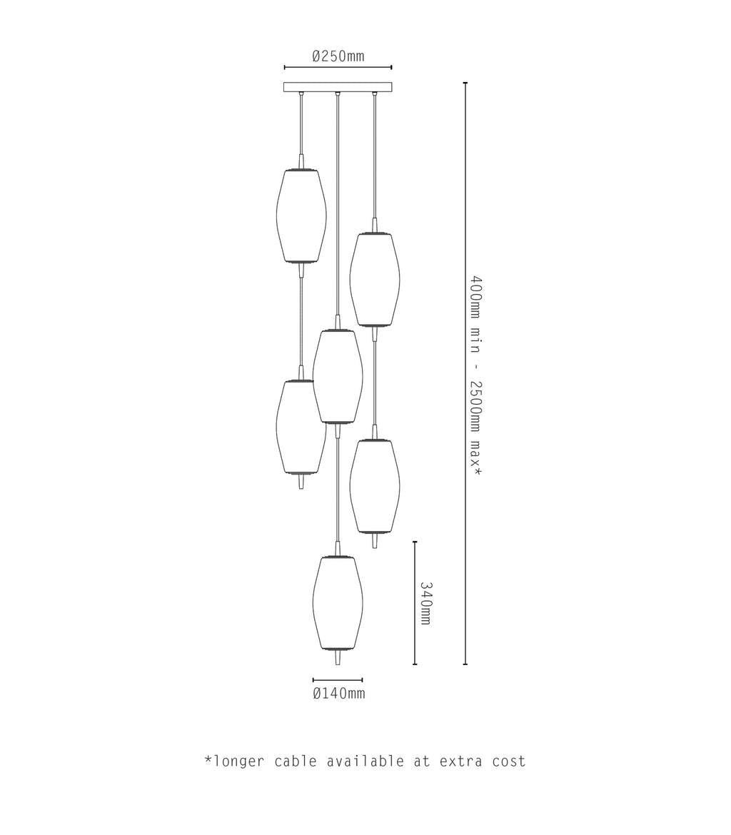 Nova Slim Pendant Light