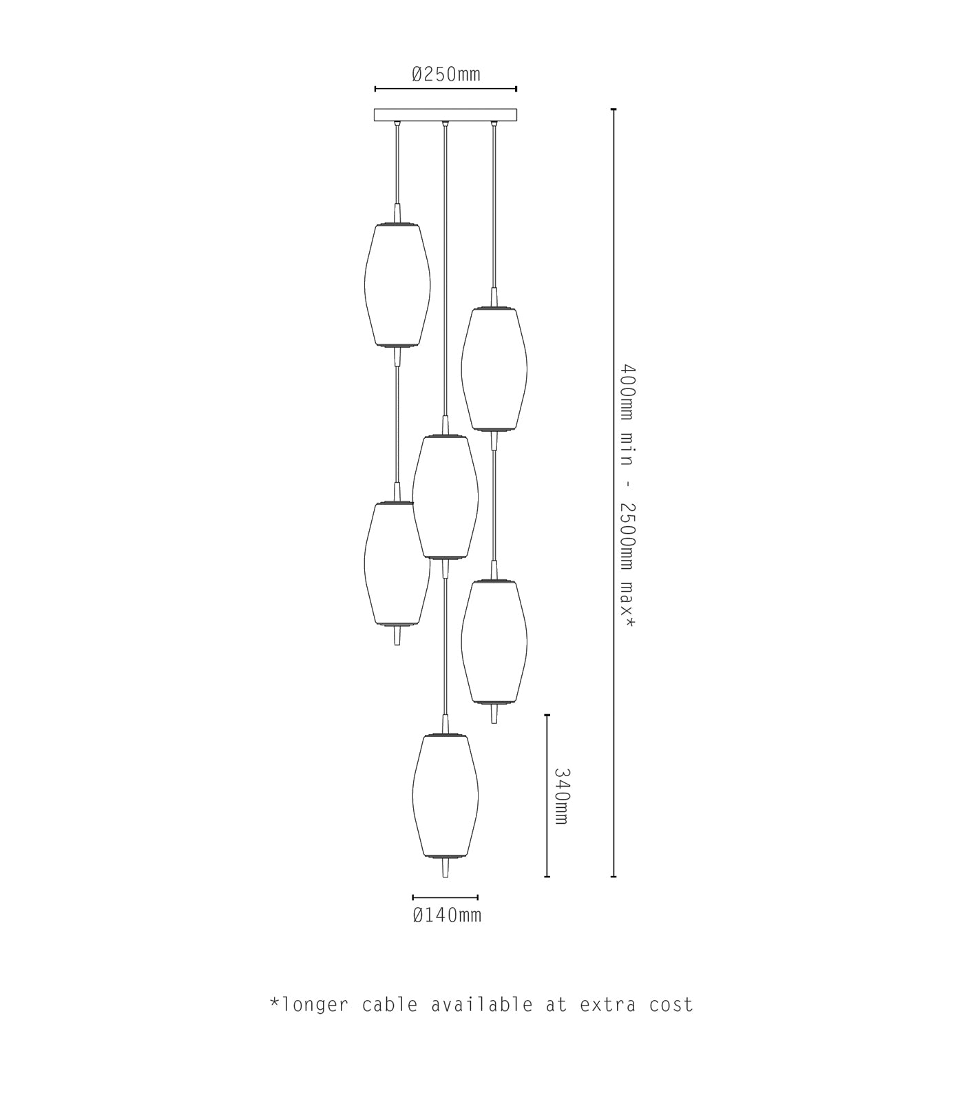 Nova Slim Pendant Light