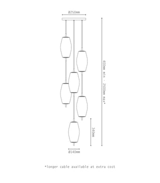 Nova Slim Pendant Light