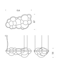 Nuvola Pendant Light