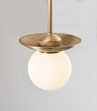 Orbit Brass Pendant Light