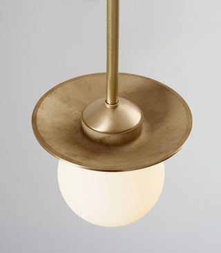 Orbit Brass Pendant Light
