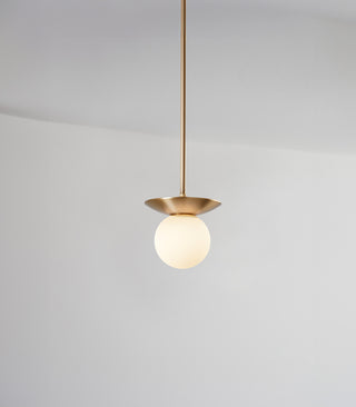 Orbit Brass Pendant Light
