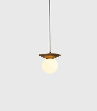 Orbit Brass Pendant Light