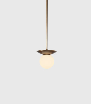 Orbit Brass Pendant Light