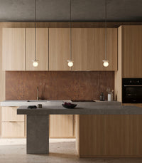 Orbit Stone Pendant Light