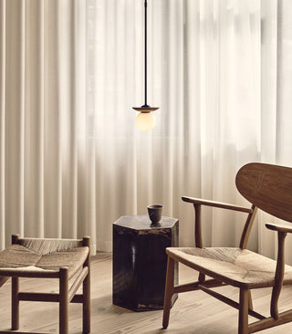 Orbit Stone Pendant Light