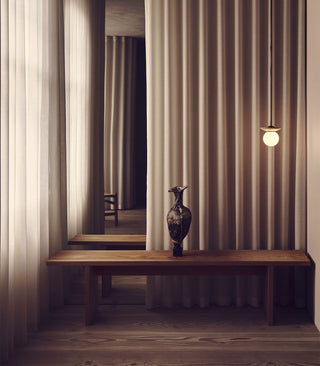 Orbit Stone Pendant Light